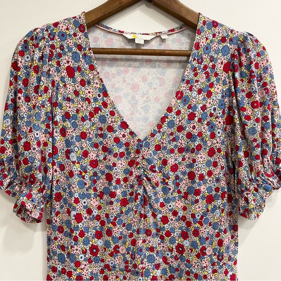 Boden Multicolor Floral Midi Dress (MOVING! Make an offer) - Picture 5 of 11